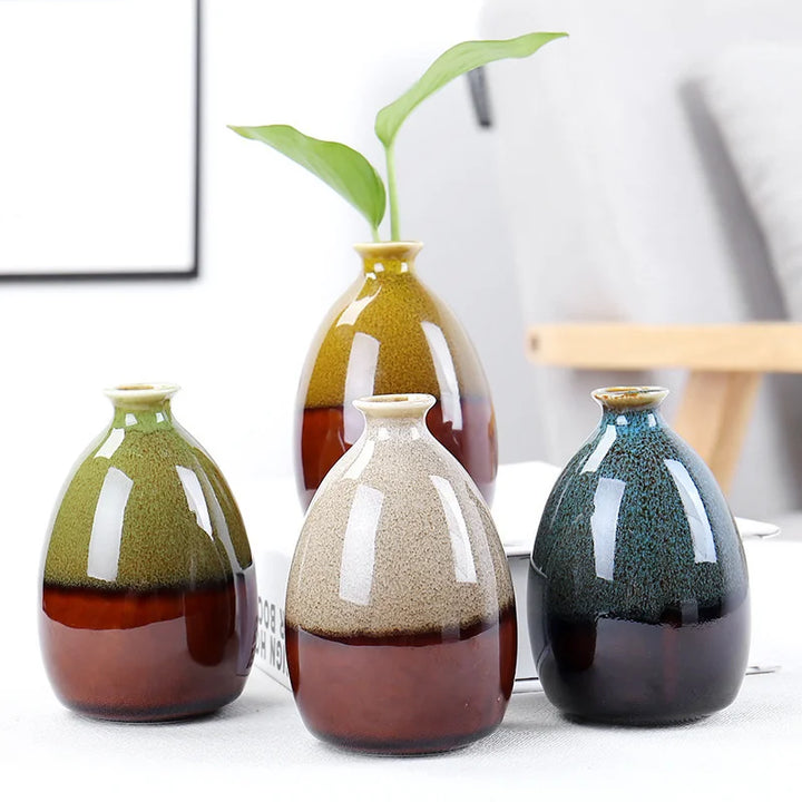 Ceramic Flower Glaze Vase