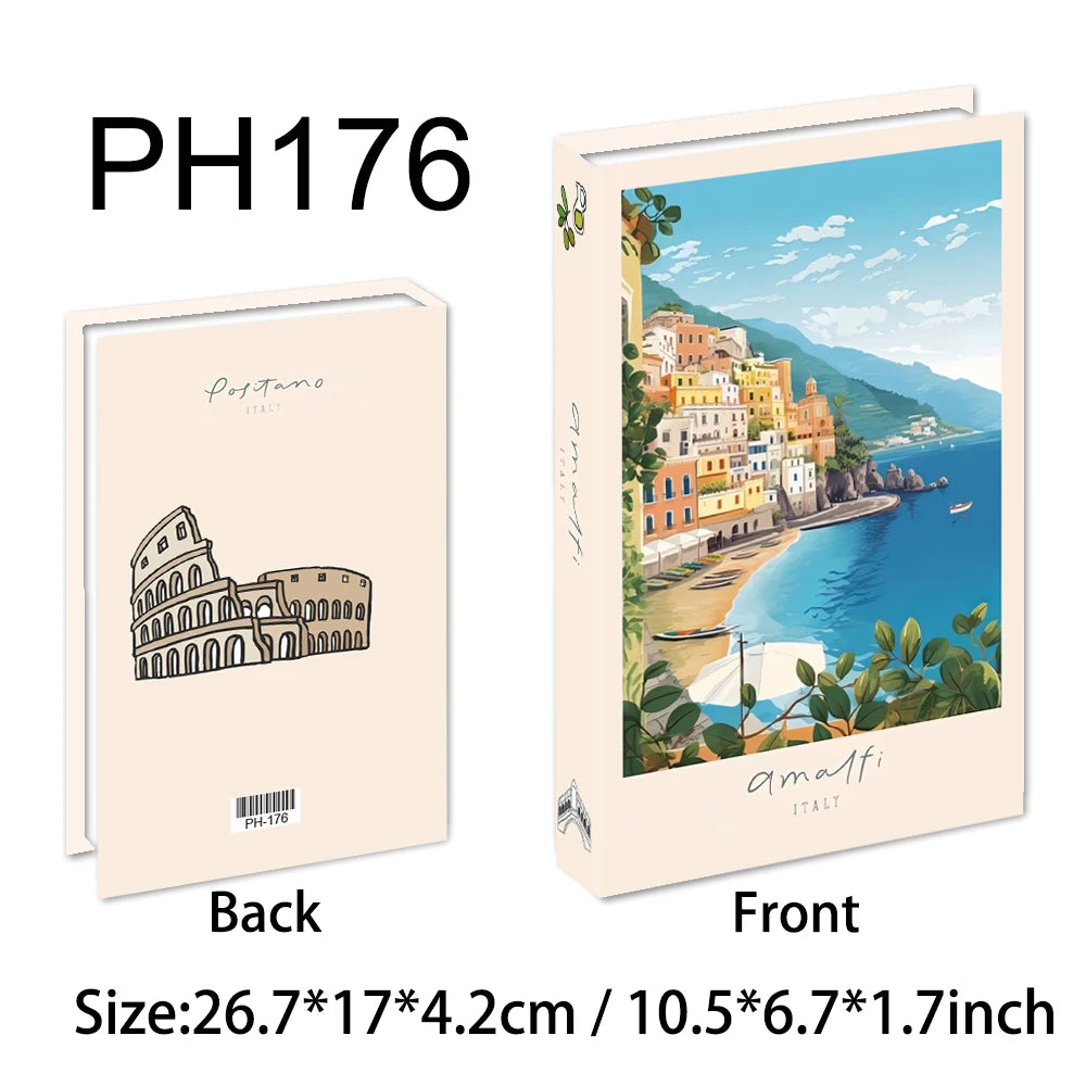 Decorative Book Box with Magnetic Closure