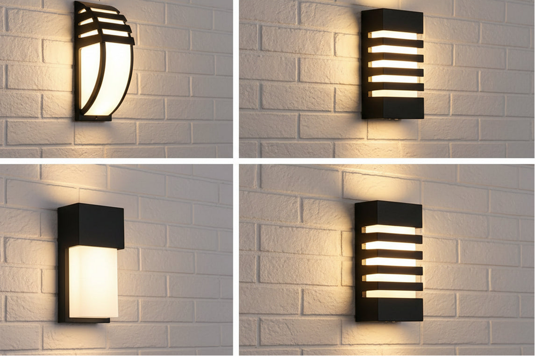 IP65 Outdoor LED Wall Sconce – E27 Aluminum