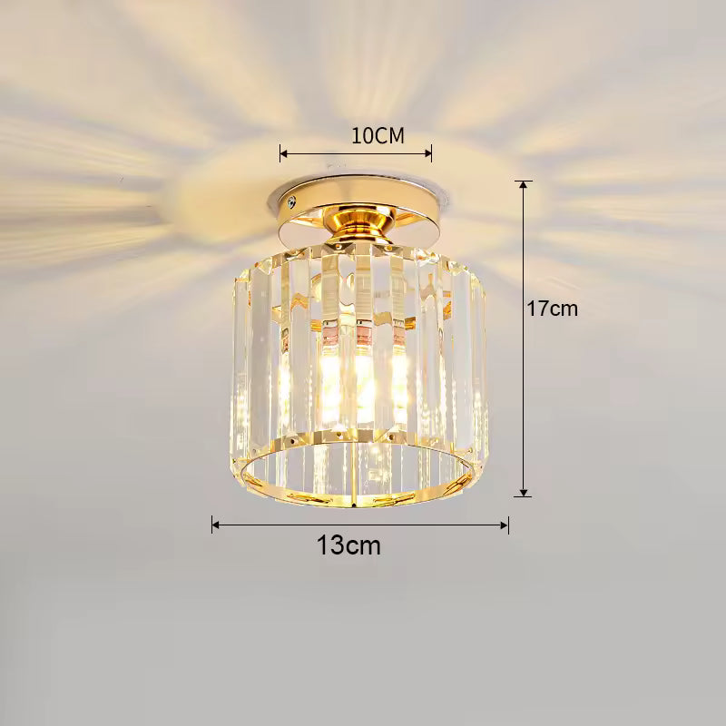 Crystal & Glass Chandelier
