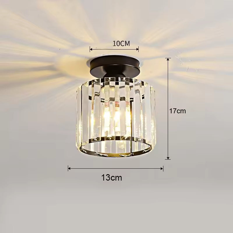 Crystal & Glass Chandelier