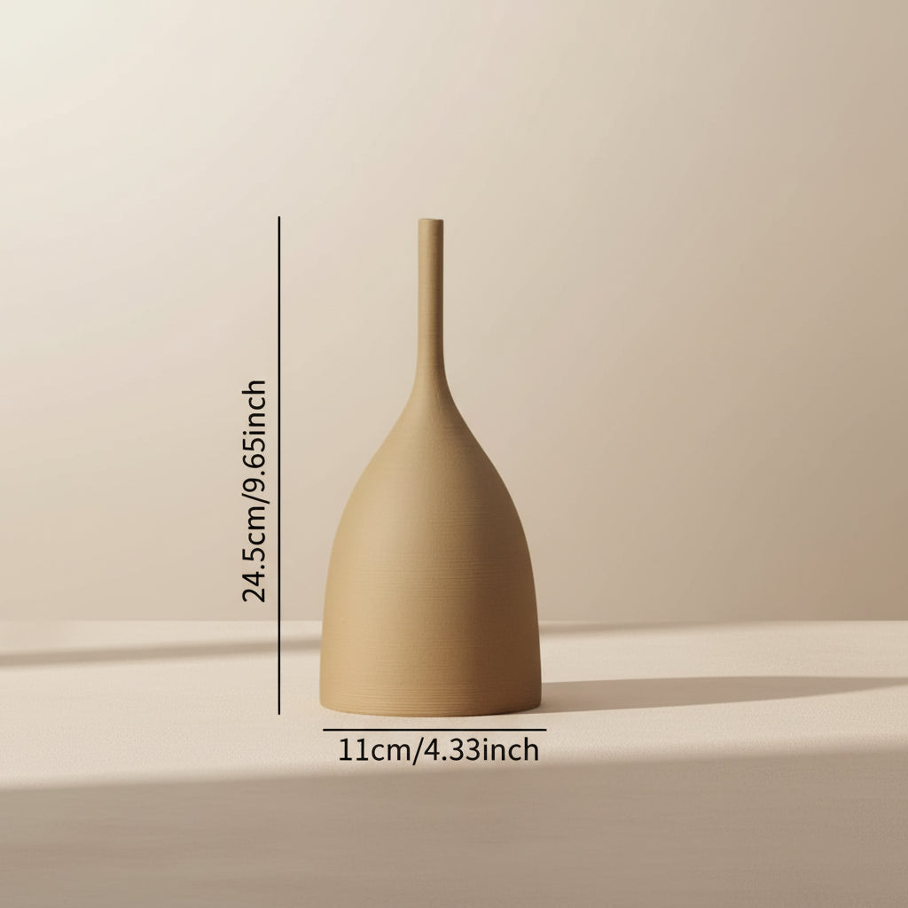 White Porcelain Decorative Vase