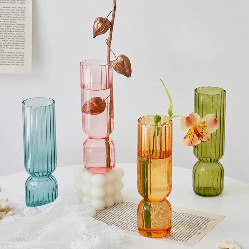 Glass Crystal Bud Vase