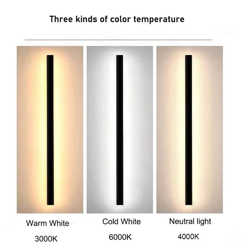 Modern LED Outdoor Wall Lamp