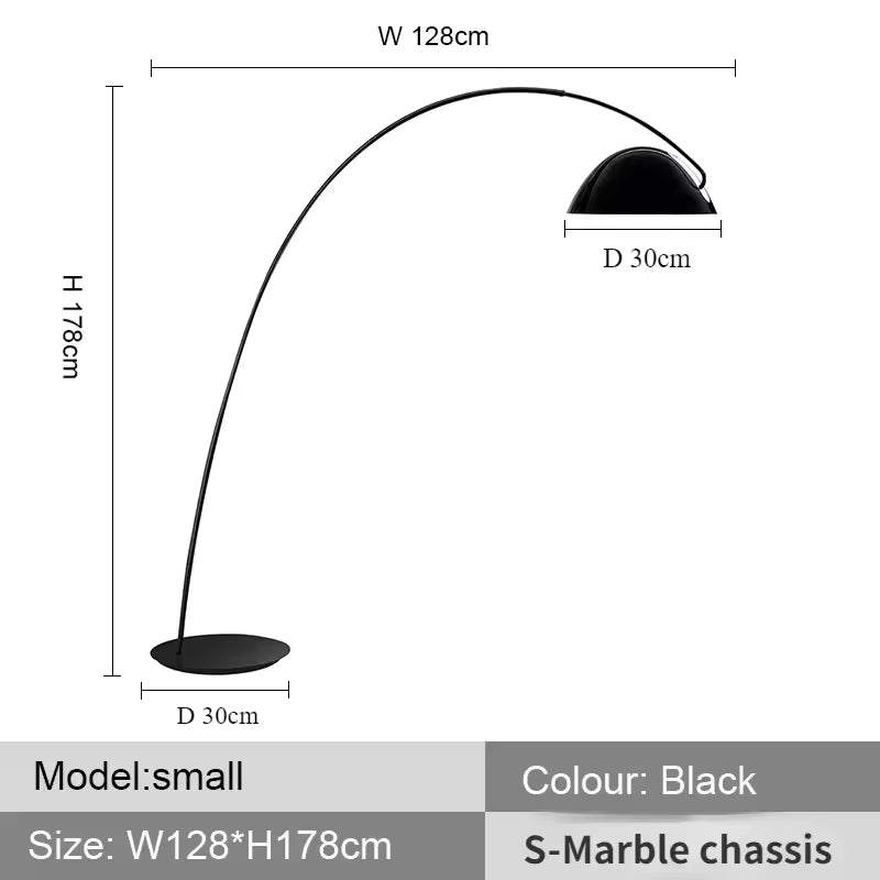 Modern Nordic Arc Floor Lamp
