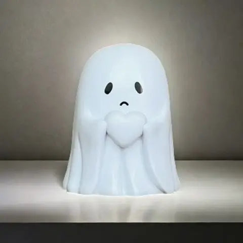 Middle Finger Ghost Figurine | Halloween Shelf Decor