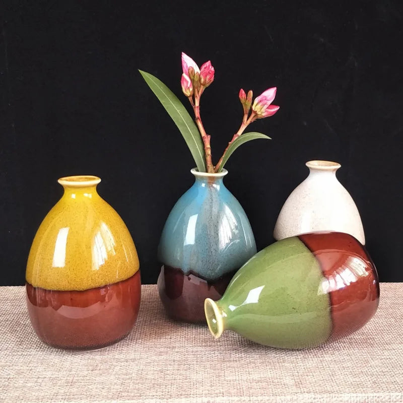 Ceramic Flower Glaze Vase