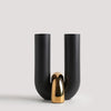 U-Shaped Ceramic Vase – Modern Tabletop Décor