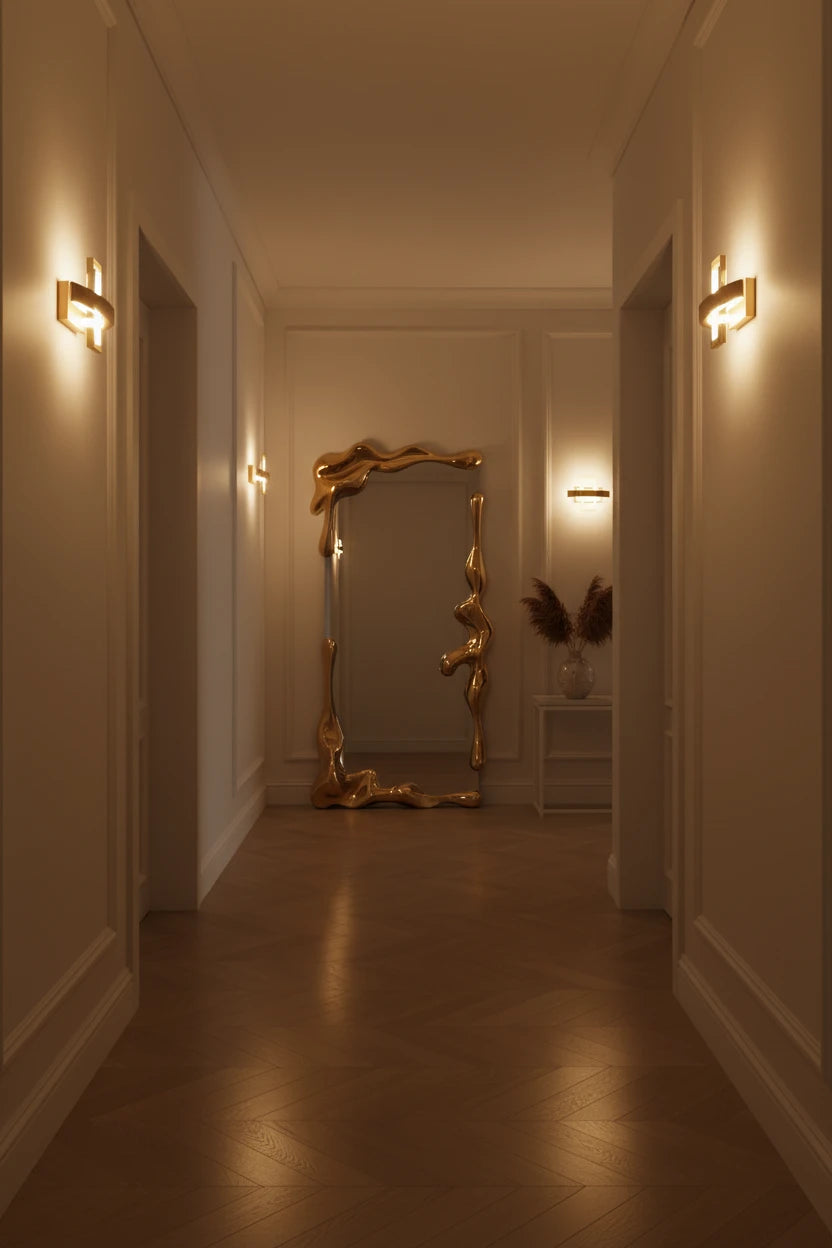 Designer Full-Length Floor Mirror