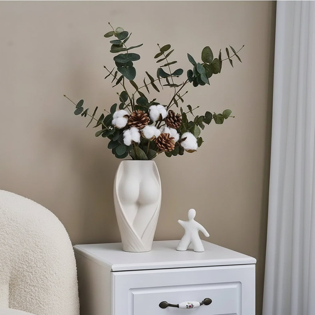Body Figure Ceramic Tabletop Vase