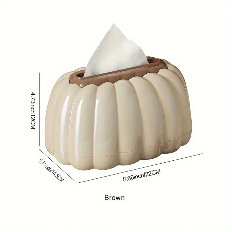 Plastic Tissue Box Cover with Lid – Modern Living Room Accent