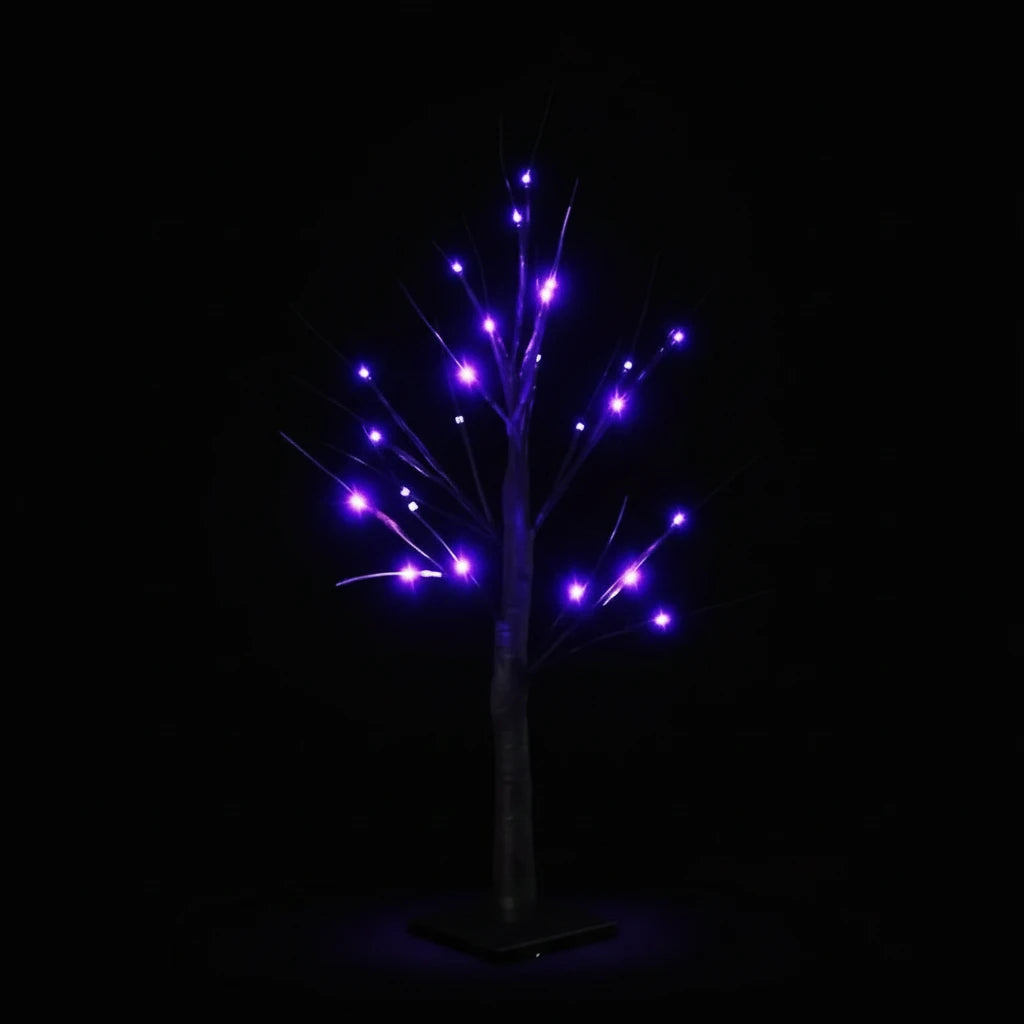 Gothic Black Willow Tree LED Night Light