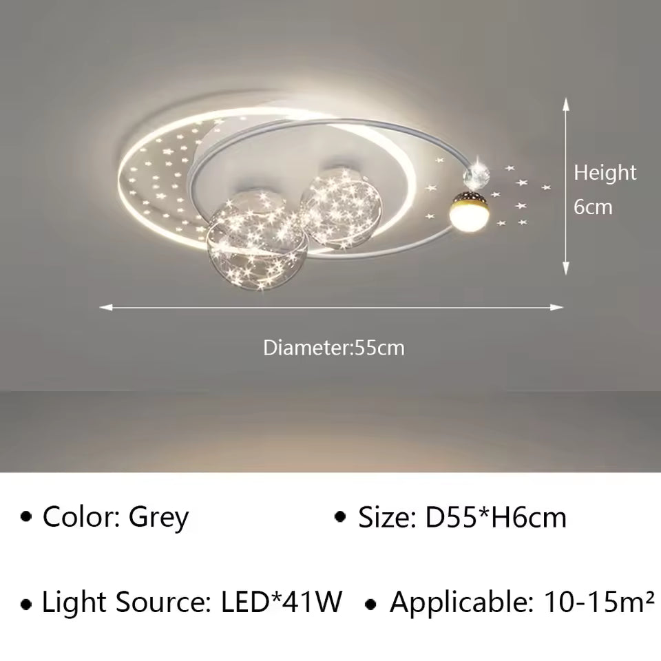 Modern LED Ceiling Lamp for Living Room & Bedroom