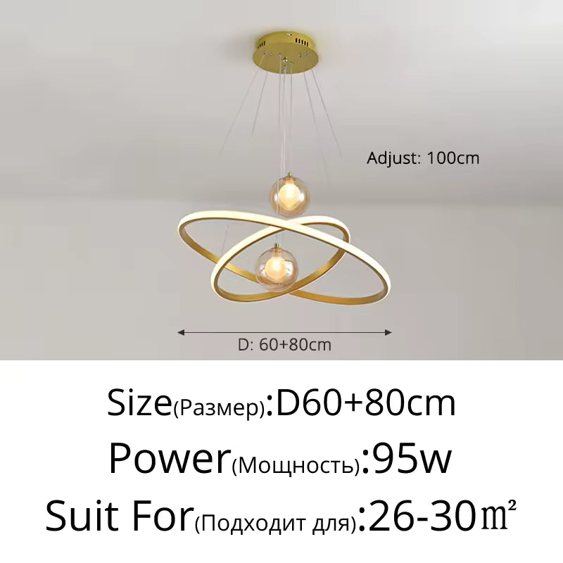 Modern Nordic LED Pendant Chandelier