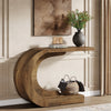 Mid-Century Modern Wooden Console Table