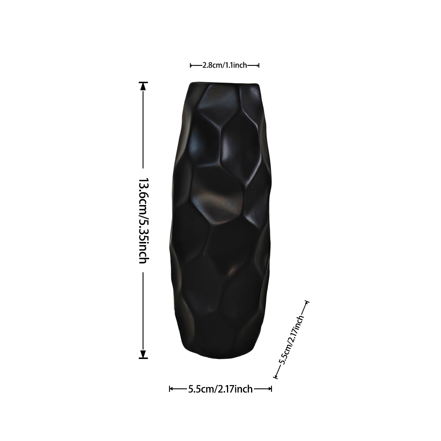 Abstract Sculptural Resin Vase