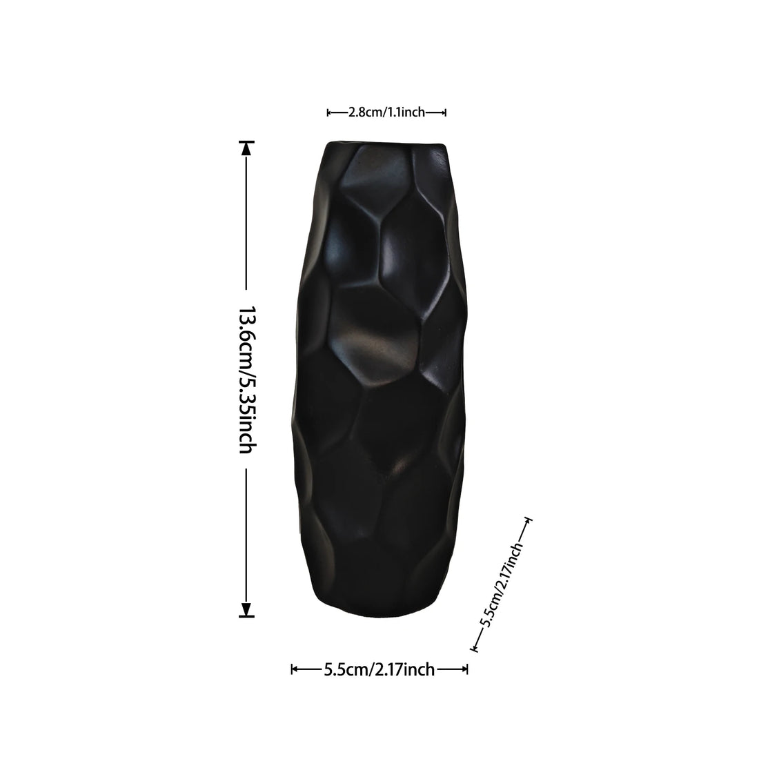 Abstract Sculptural Resin Vase