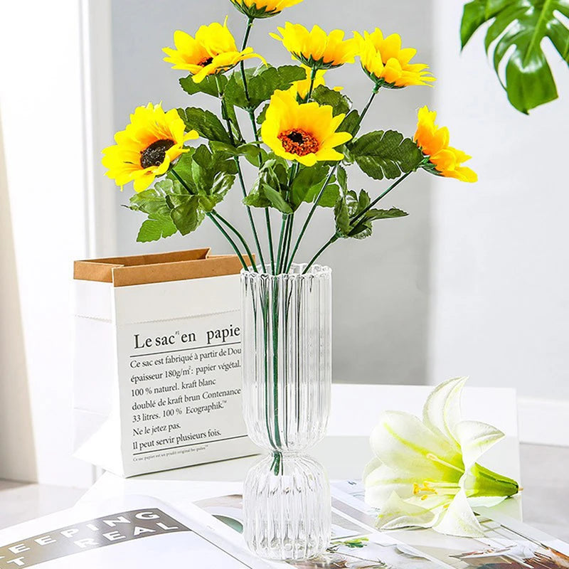 Glass Crystal Bud Vase