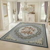 Persian Floral Area Rug | Washable Non-Slip Carpet for Living Room, Bedroom & Entryway