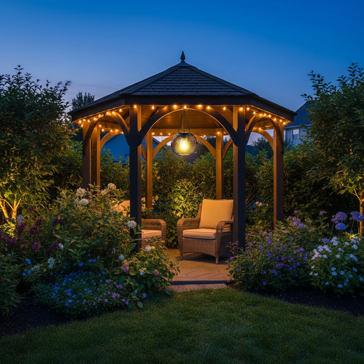 Solar Hanging Lantern | IP65 Waterproof Outdoor Garden Light