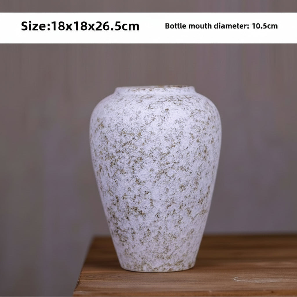 Wabi-Sabi Ceramic Vase