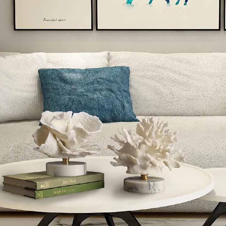 Simulated Coral Resin Ornament