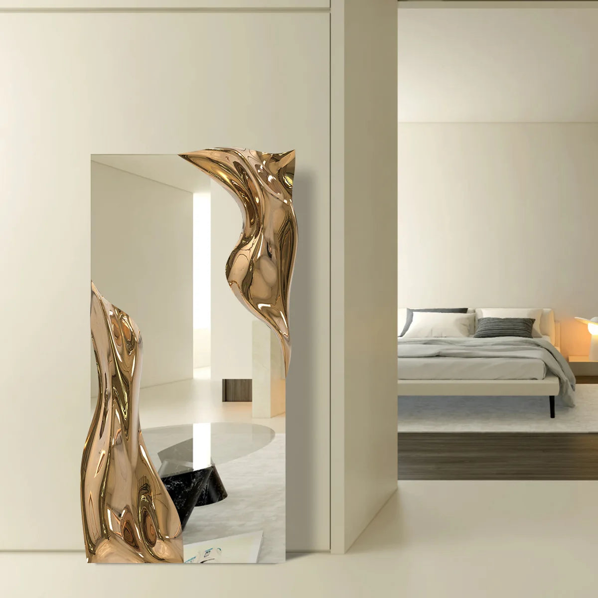 Designer Full-Length Floor Mirror