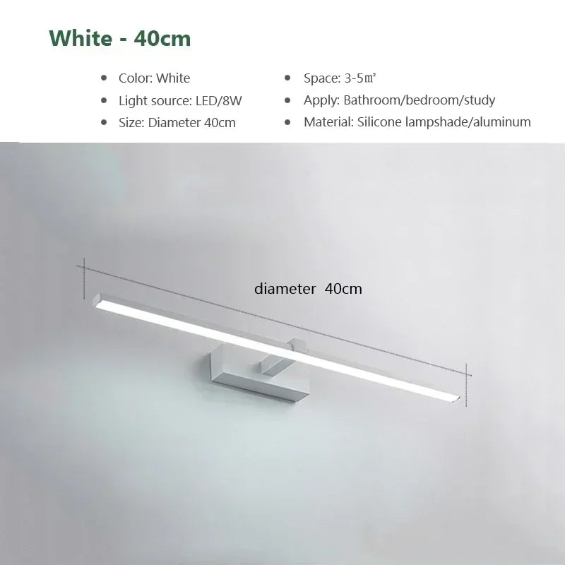 Modern LED Vanity Mirror Wall Light