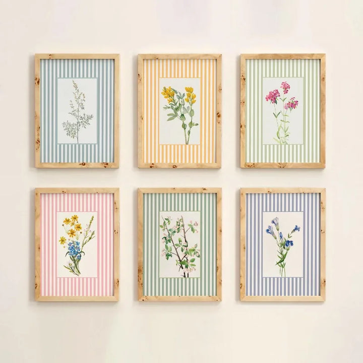 Vintage Botanical Canvas Wall Art