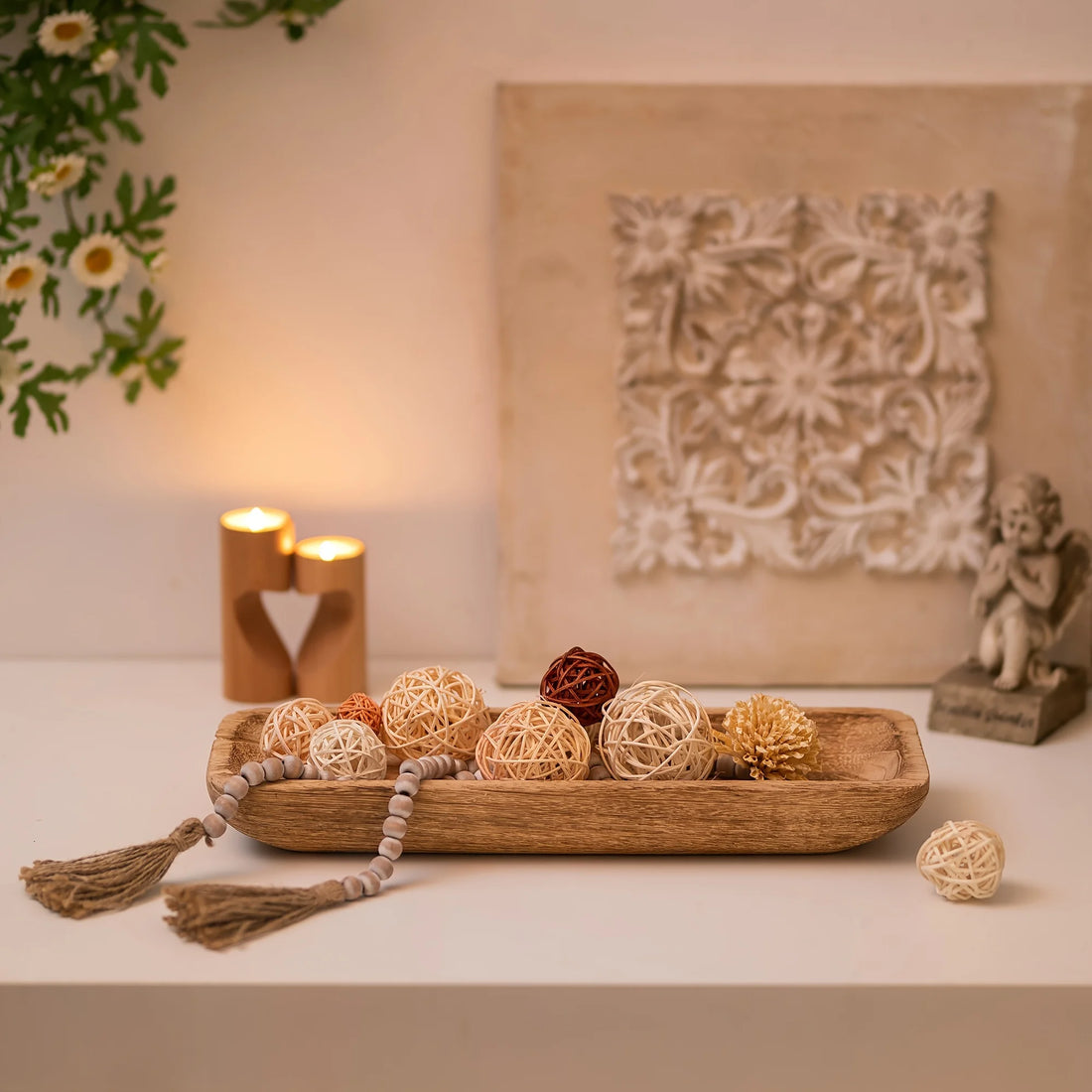 Decorative Wooden Tray