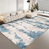 Abstract Geometric Flannel Area Rug | Non-Slip Washable Floor Mat