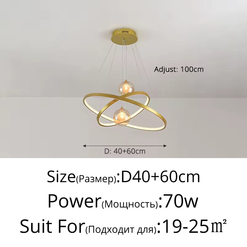 Modern Nordic LED Pendant Chandelier