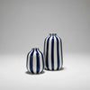 Striped Ceramic Vase Set (2 Pieces)