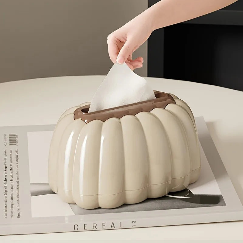 Plastic Tissue Box Cover with Lid – Modern Living Room Accent