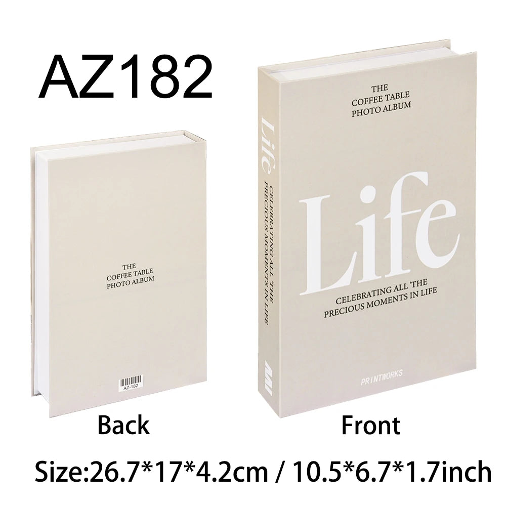 Decorative Fake Book Box – Modern Home Décor Storage Ornament