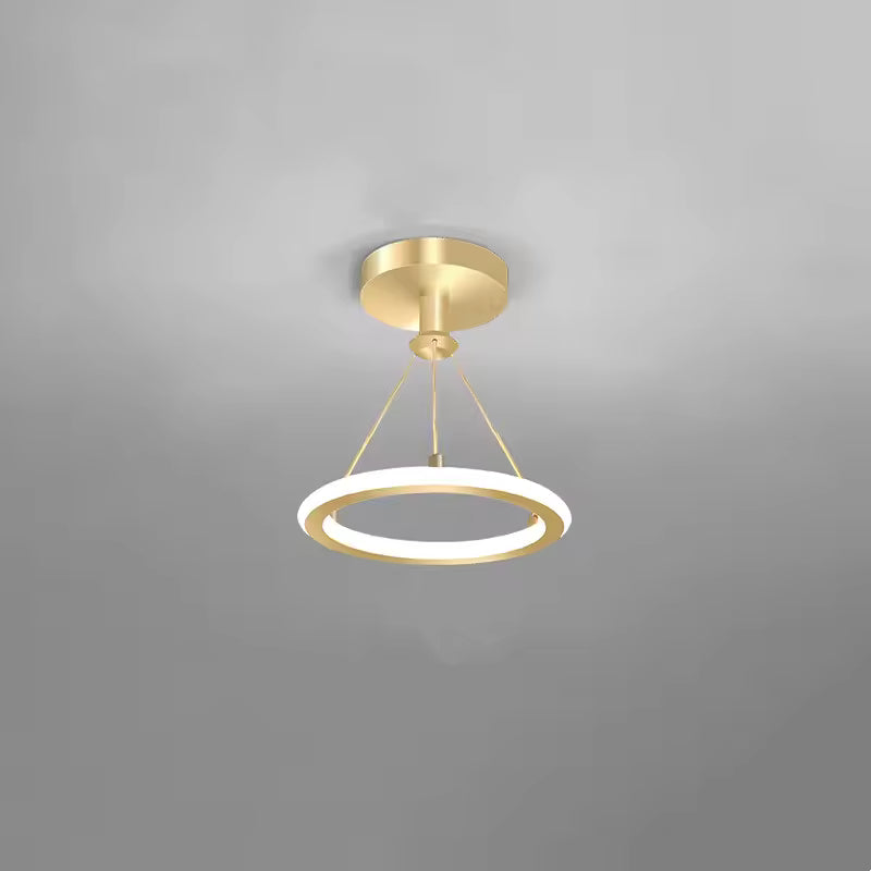 Sleek LED Pendant Chandelier for Living Room & Bedroom