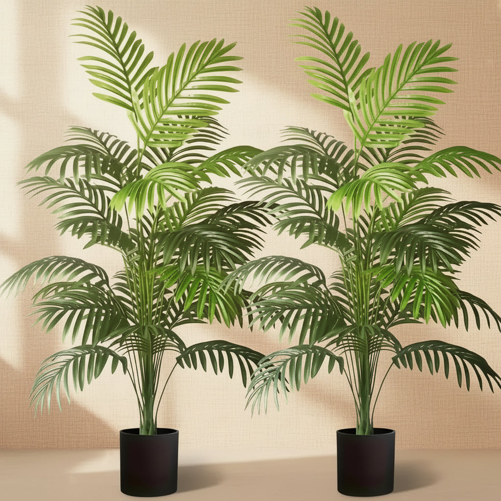 Artificial Areca Palm Bonsai Tree in Pot