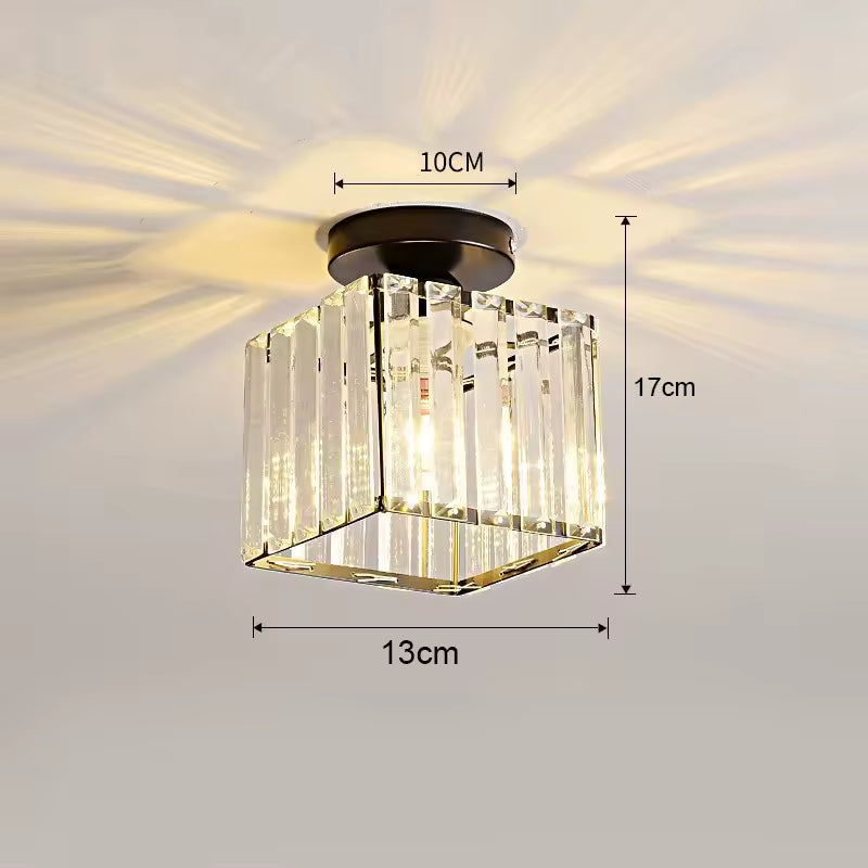 Crystal & Glass Chandelier