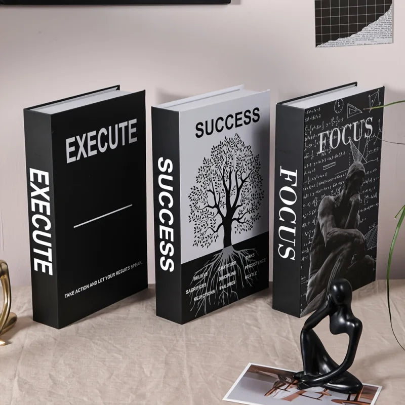 Inspirational Decorative Book Set – Set of 3