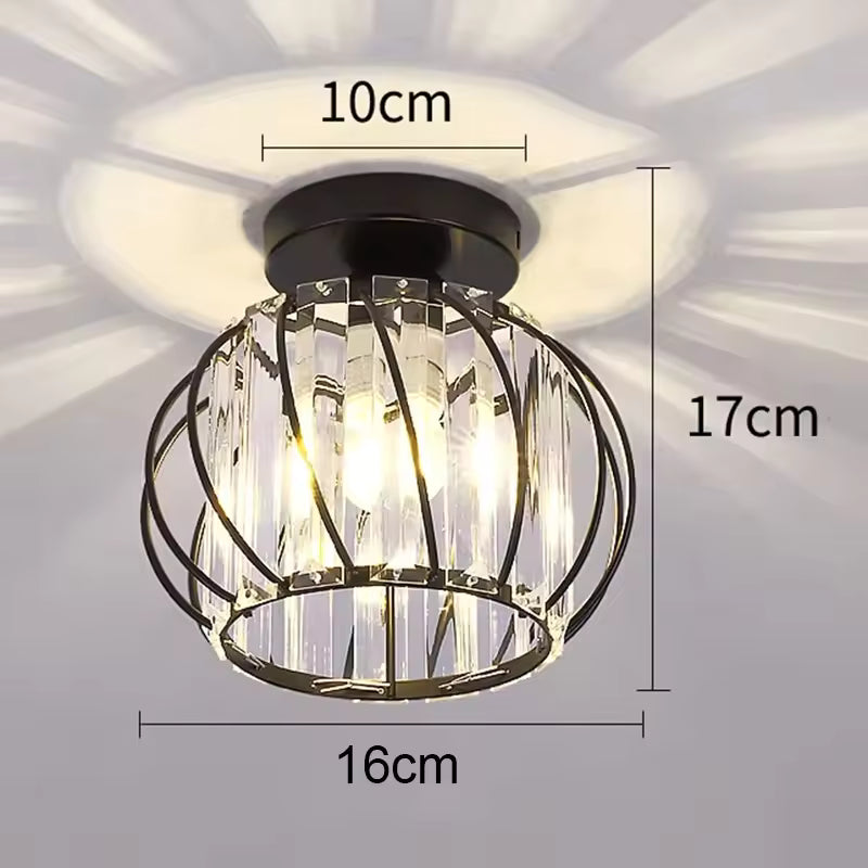 Crystal & Glass Chandelier