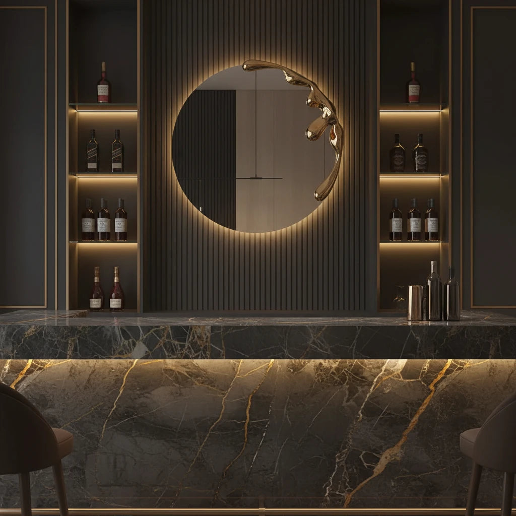 Designer Full-Length Floor Mirror