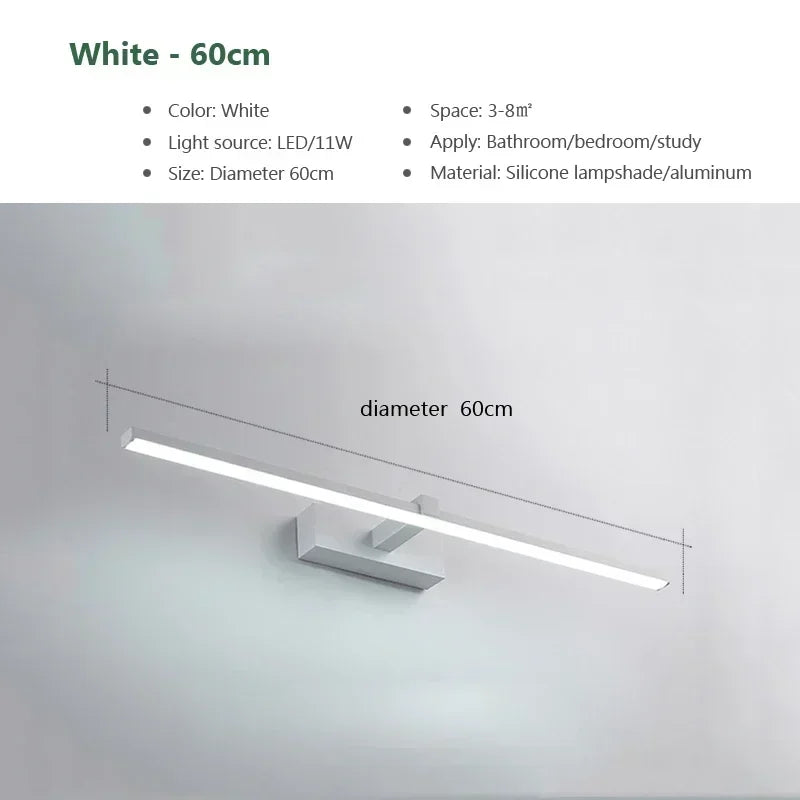 Modern LED Vanity Mirror Wall Light