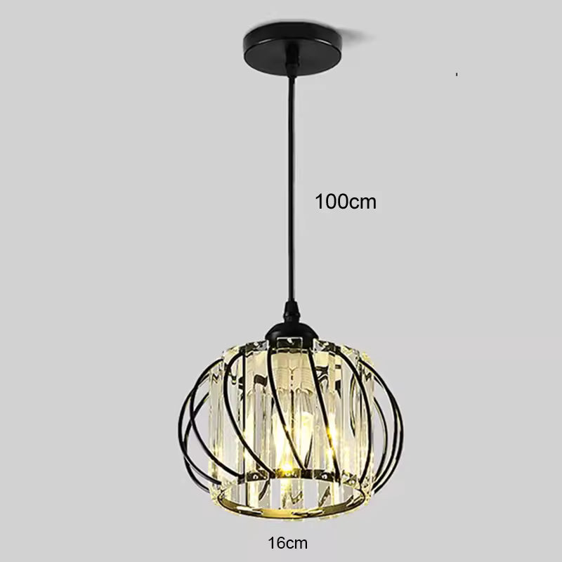 Crystal & Glass Chandelier