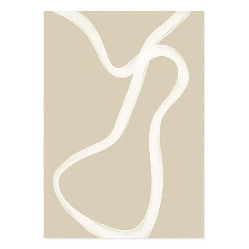 Minimalist Line Art Canvas Poster