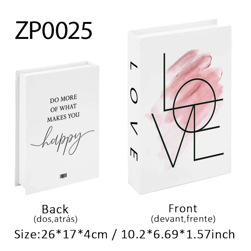 Decorative Fake Book Storage Box
