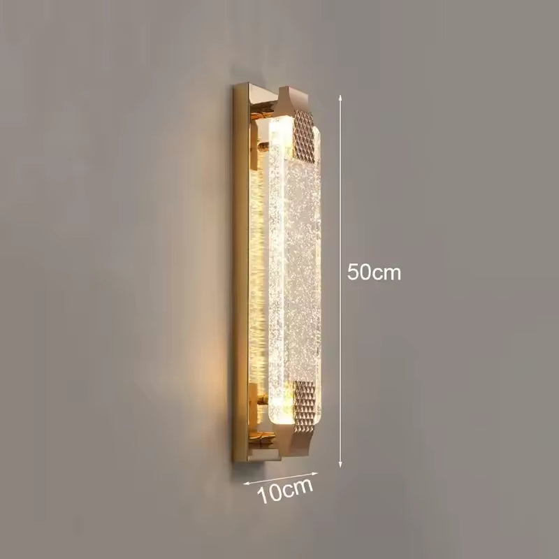 Luxury Crystal Bubble Wall Sconce
