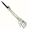 Skeleton Skull & Hand Garden Ground Stakes | Halloween Yard Decor