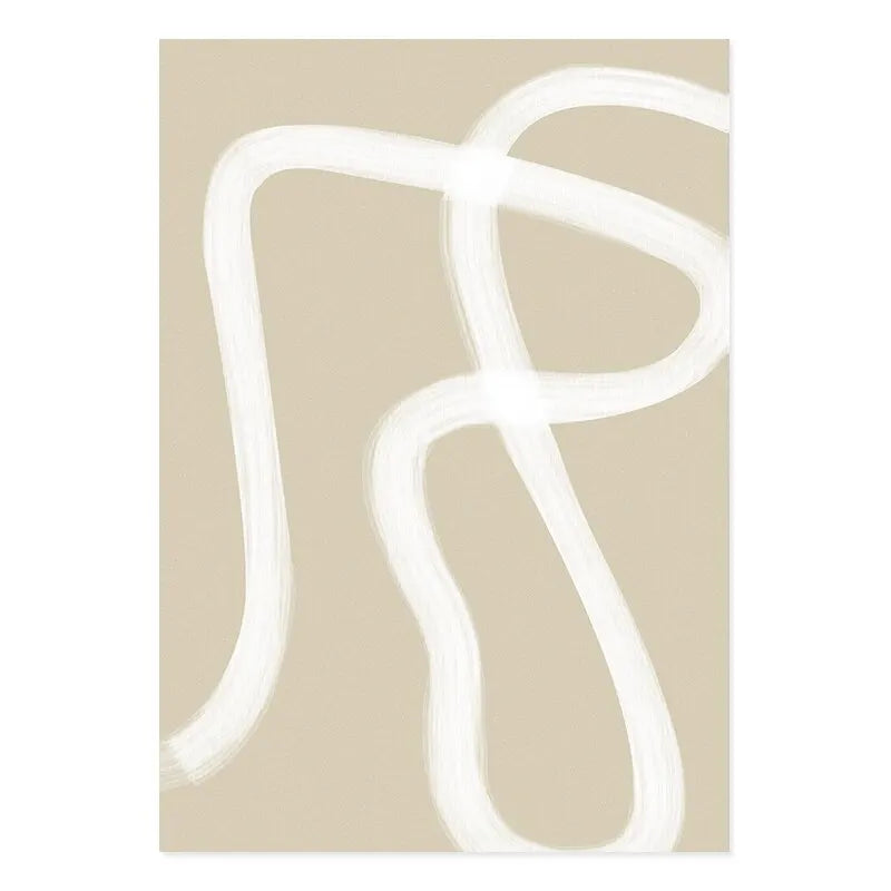 Minimalist Line Art Canvas Poster