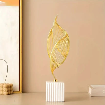 Nordic Ceramic Figurine Sculpture