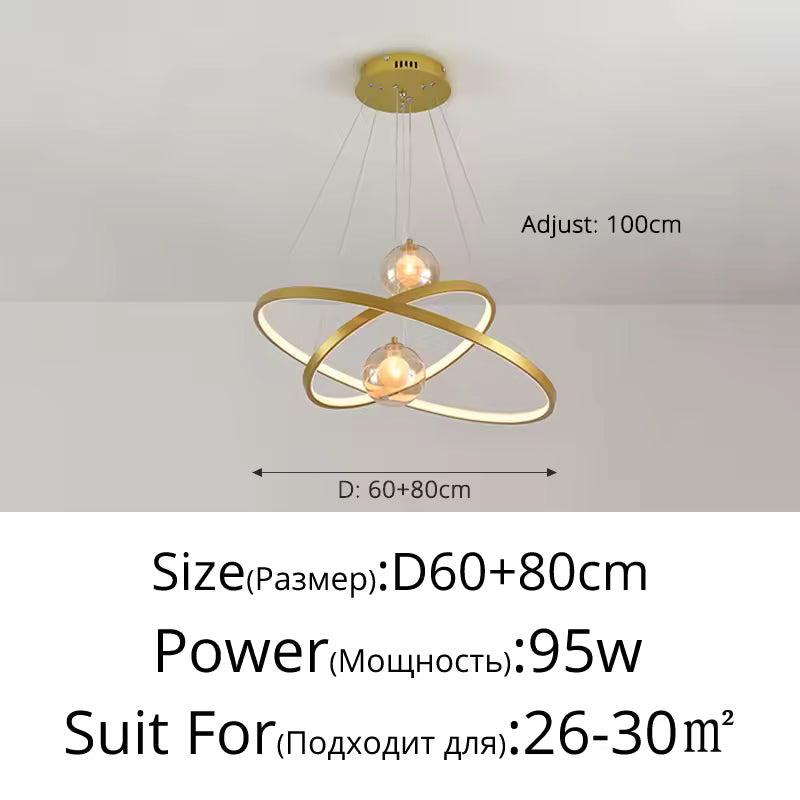 Modern Nordic LED Pendant Chandelier